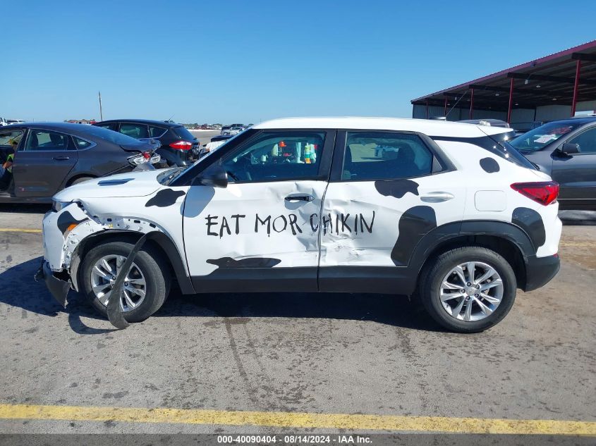 2023 Chevrolet Trailblazer Fwd Ls VIN: KL79MMS26PB048003 Lot: 40090404