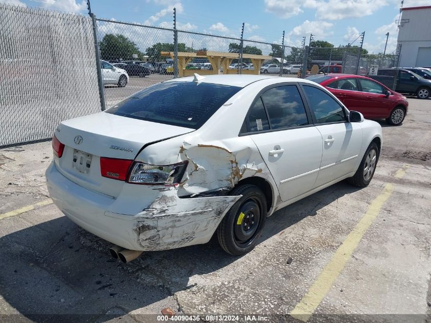 2009 Hyundai Sonata Gls VIN: 5NPET46C69H498307 Lot: 40090436