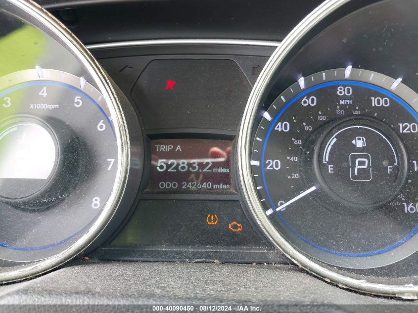 2013 Hyundai Sonata Gls VIN: 5NPEB4AC6DH522544 Lot: 40090450