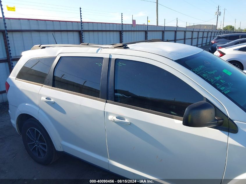 2018 Dodge Journey Se VIN: 3C4PDCAB1JT166858 Lot: 40090456