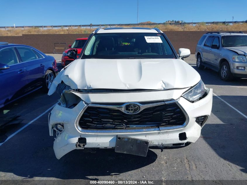 2021 Toyota Highlander Platinum VIN: 5TDFZRAH0MS061862 Lot: 40090460