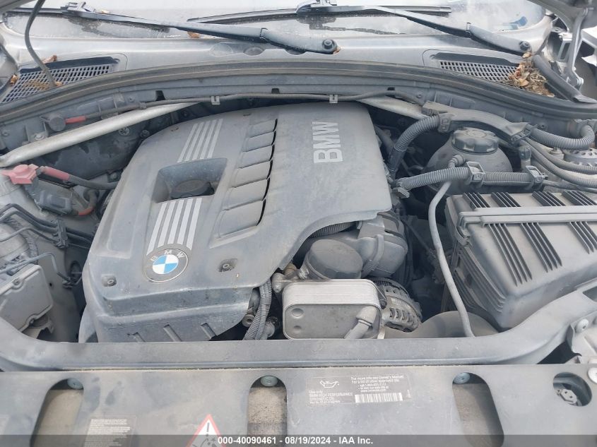 2012 BMW X3 xDrive28I VIN: 5UXWX5C56CL725629 Lot: 40090461