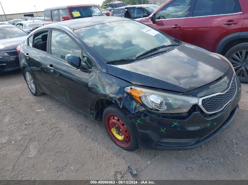 KNAFX4A60G5576083 2016 KIA FORTE - Image 1