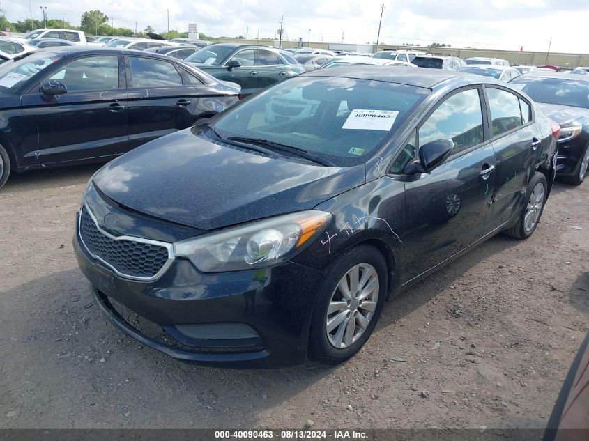 KNAFX4A60G5576083 2016 KIA FORTE - Image 2