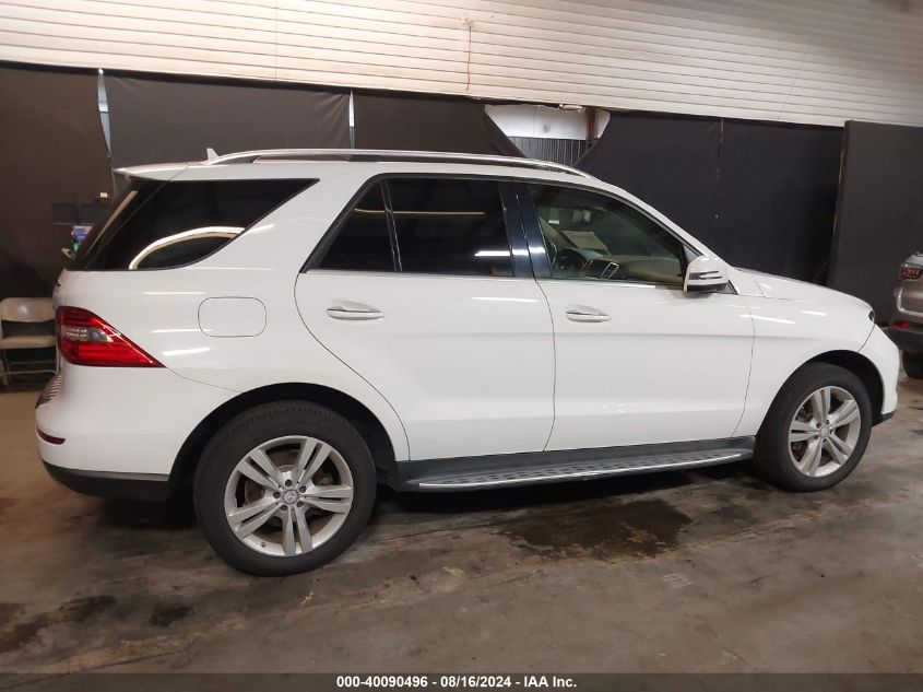 2015 Mercedes-Benz Ml 350 4Matic VIN: 4JGDA5HBXFA530993 Lot: 40090496