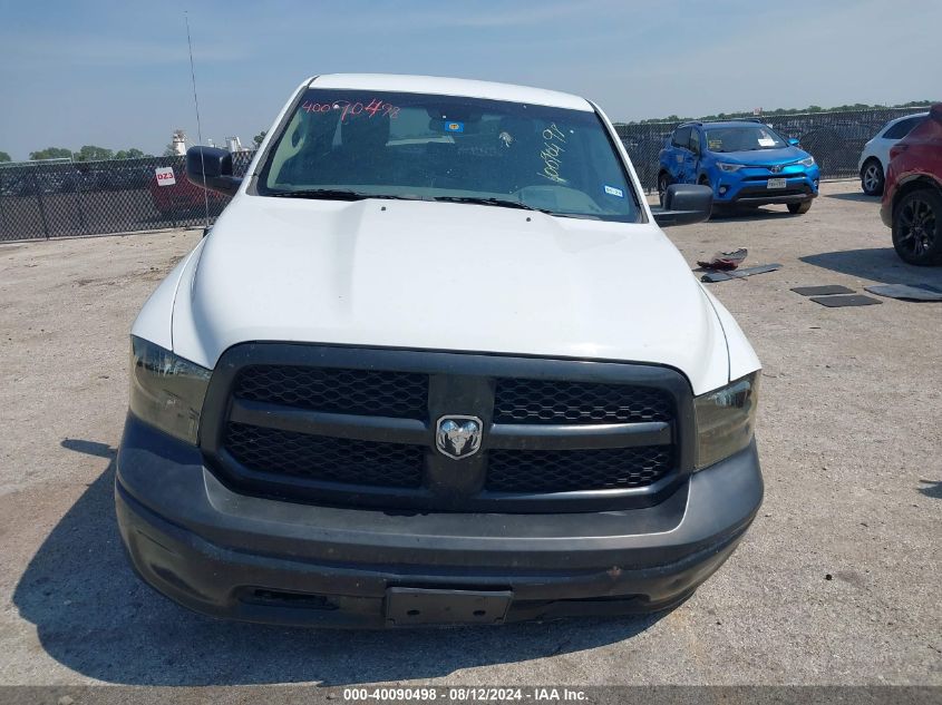 2017 Ram 1500 Tradesman Quad Cab 4X4 6'4 Box VIN: 1C6RR7FT8HS588289 Lot: 40090498