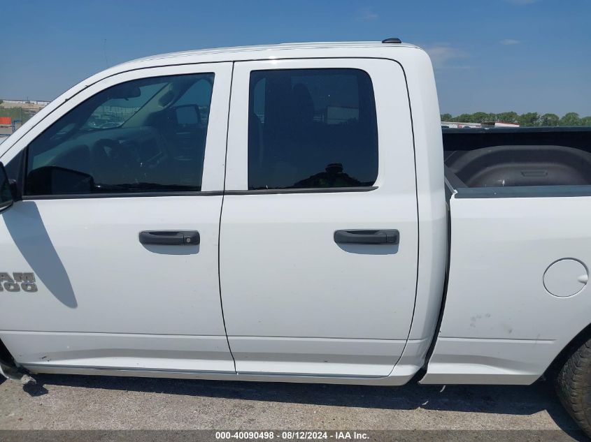 2017 Ram 1500 Tradesman Quad Cab 4X4 6'4 Box VIN: 1C6RR7FT8HS588289 Lot: 40090498