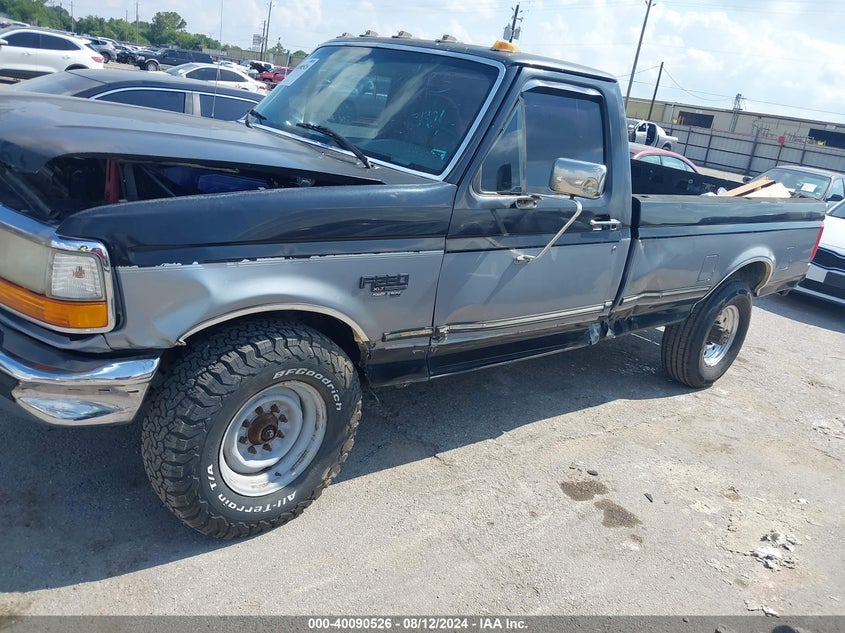 1996 Ford F250 VIN: 2FTHF25F9TCA61452 Lot: 40090526