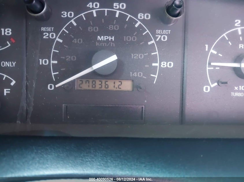 1996 Ford F250 VIN: 2FTHF25F9TCA61452 Lot: 40090526