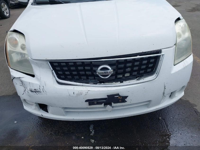 2009 Nissan Sentra 2.0 VIN: 3N1AB61E29L621044 Lot: 40090529