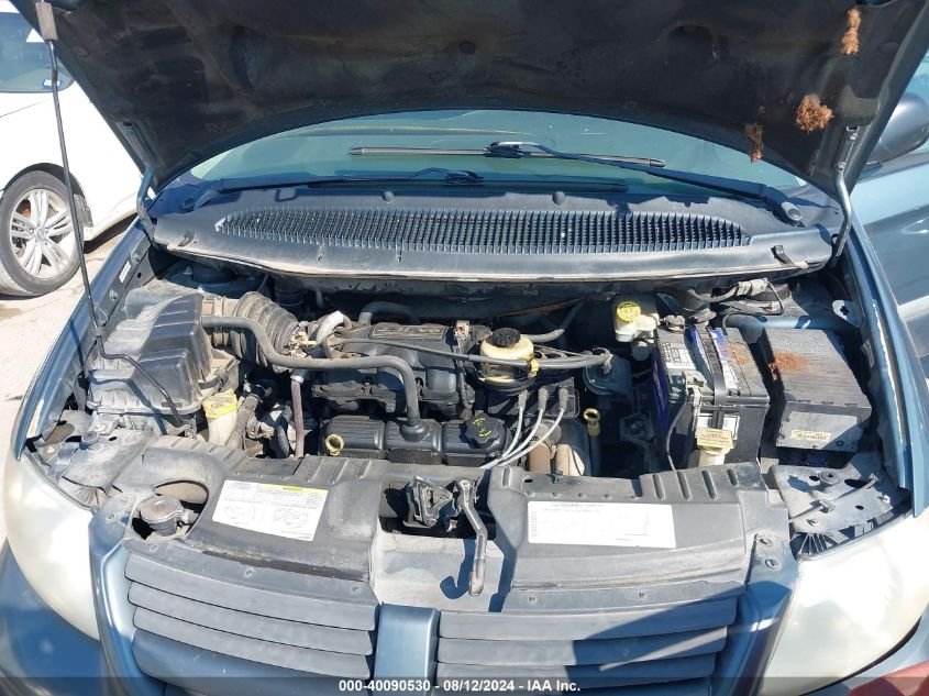 2005 Dodge Grand Caravan Se VIN: 1D4GP24R85B206101 Lot: 40090530