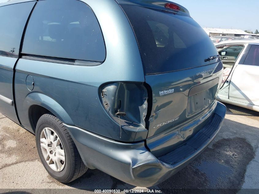 2005 Dodge Grand Caravan Se VIN: 1D4GP24R85B206101 Lot: 40090530