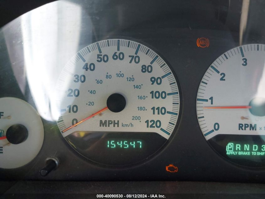 2005 Dodge Grand Caravan Se VIN: 1D4GP24R85B206101 Lot: 40090530