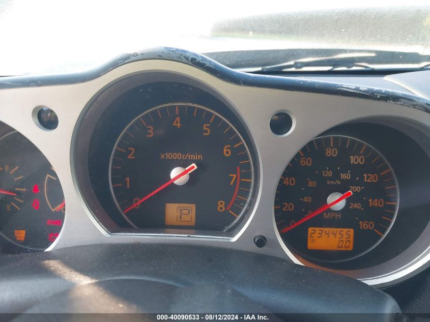 2006 Nissan 350Z Grand Touring VIN: JN1AZ34D56M301828 Lot: 40090533