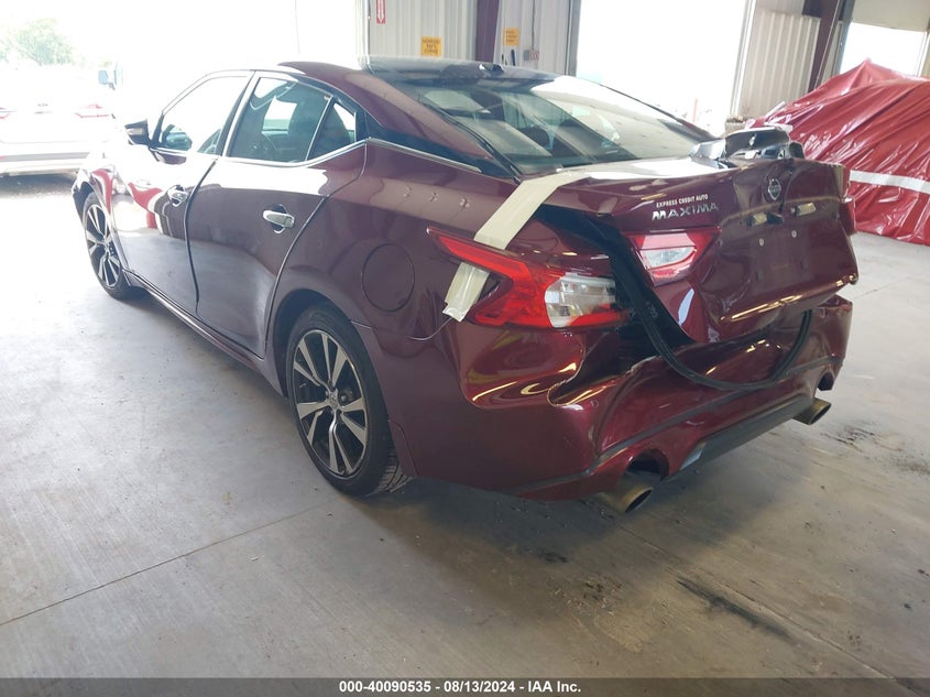 VIN 1N4AA6AP1HC374827 2017 NISSAN MAXIMA 3.5 SL