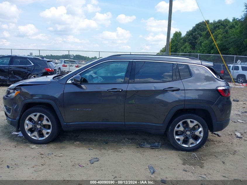 2021 Jeep Compass Limited 4X4 VIN: 3C4NJDCB3MT572650 Lot: 40090590