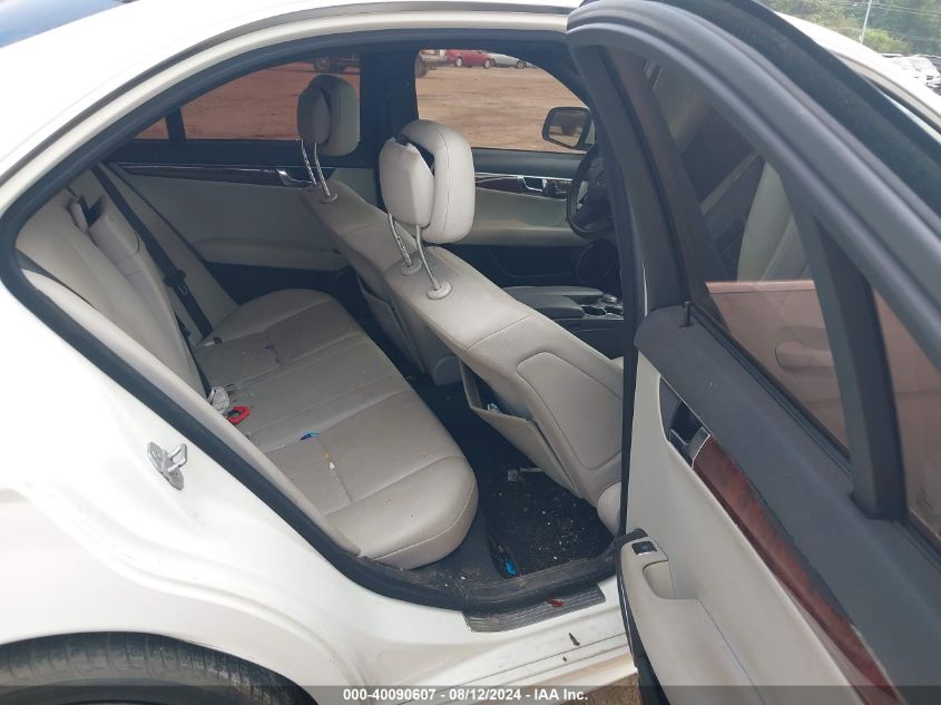 2009 Mercedes-Benz C 300 Luxury/Sport VIN: WDDGF54X99R072251 Lot: 40090607