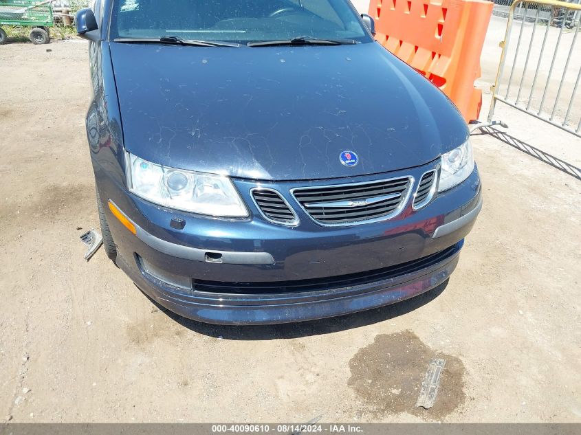 2007 Saab 9-3 Aero VIN: YS3FH71U376109744 Lot: 40090610