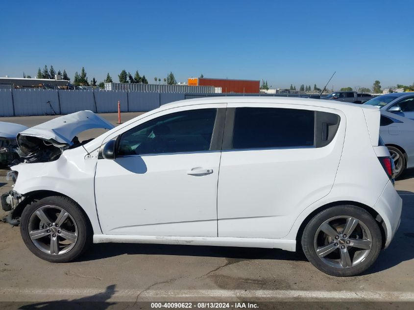 1G1JG6SB3D4210214 2013 Chevrolet Sonic Rs Auto