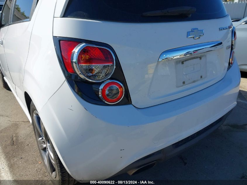 1G1JG6SB3D4210214 2013 Chevrolet Sonic Rs Auto