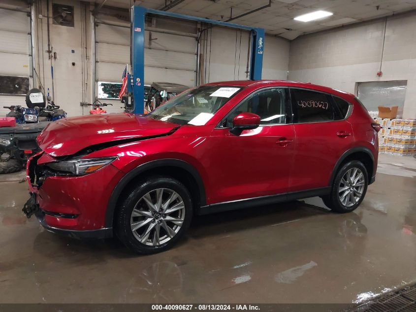 2021 Mazda Cx-5 Grand Touring VIN: JM3KFBDM8M1439115 Lot: 40090627