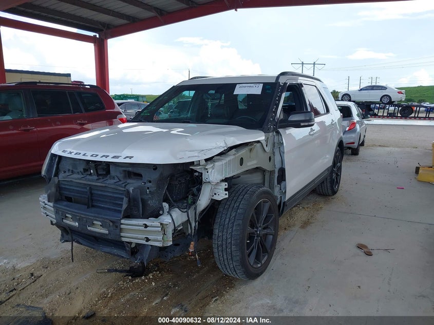VIN 1FM5K7D84HGC84434 2017 FORD EXPLORER XLT