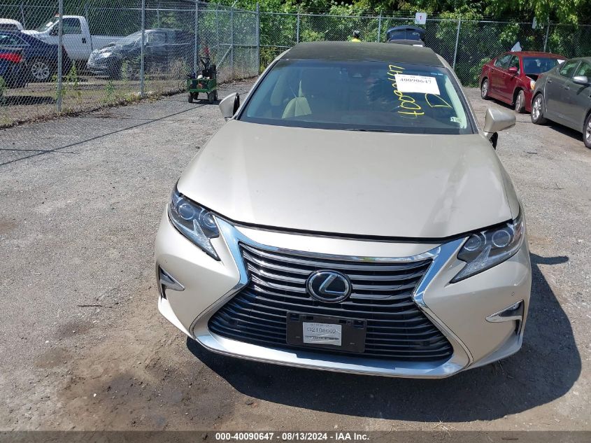 2016 Lexus Es 350 VIN: 58ABK1GG7GU010494 Lot: 40090647