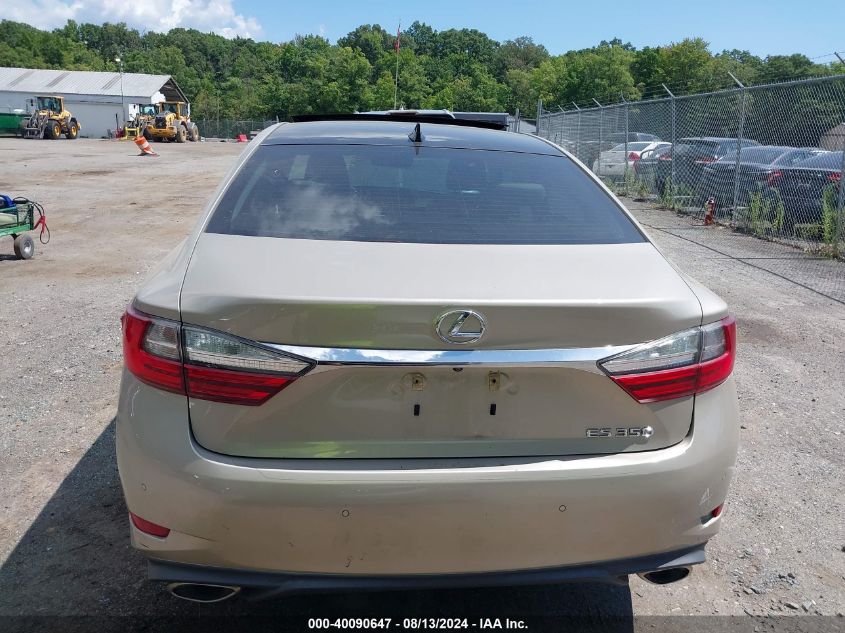 2016 Lexus Es 350 VIN: 58ABK1GG7GU010494 Lot: 40090647