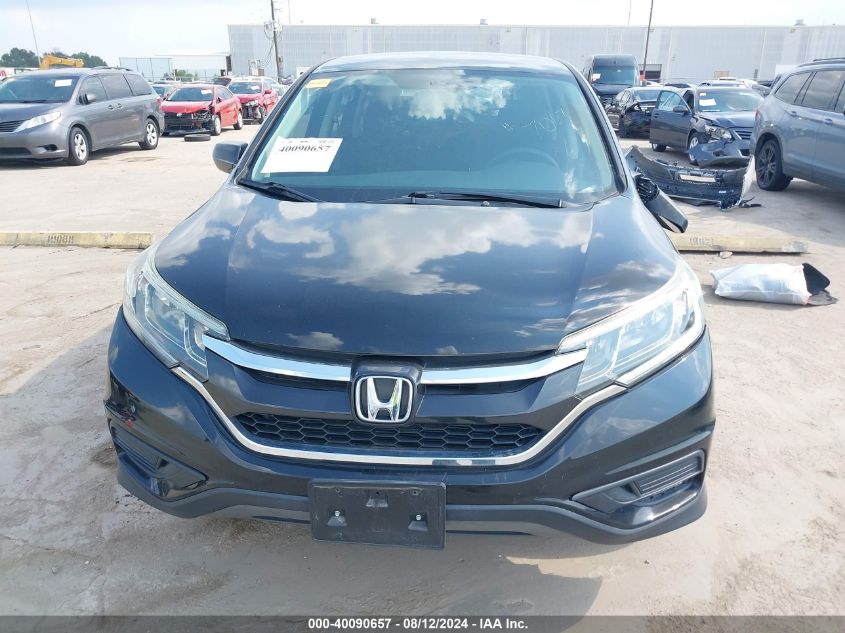 2016 Honda Cr-V Lx VIN: 3CZRM3H3XGG707067 Lot: 40090657