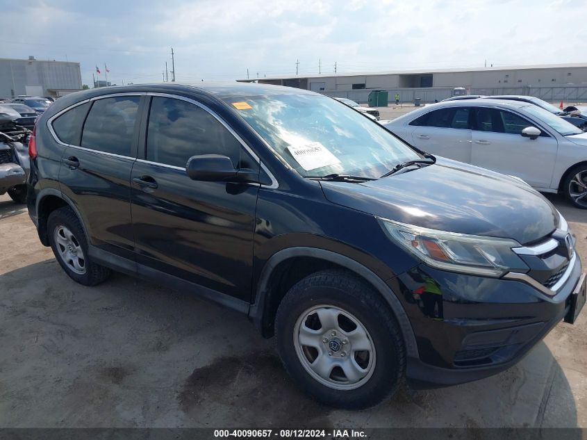 2016 Honda Cr-V Lx VIN: 3CZRM3H3XGG707067 Lot: 40090657