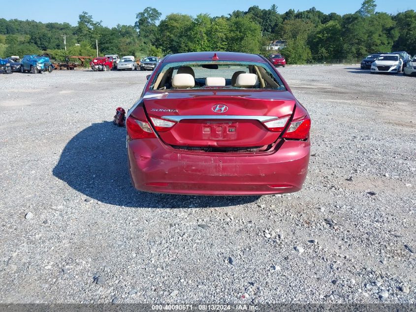 2013 Hyundai Sonata Gls VIN: 5NPEB4AC6DH624183 Lot: 40090671