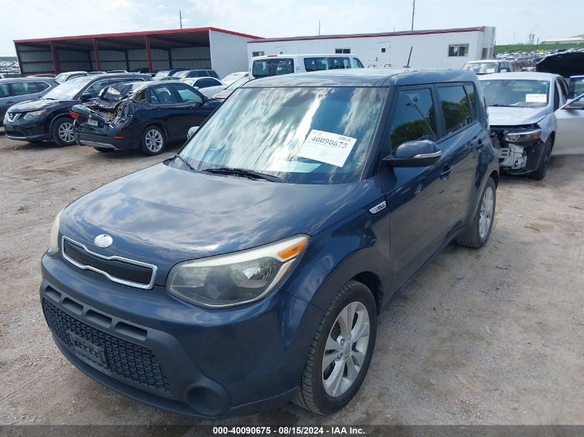 2014 Kia Soul + VIN: KNDJP3A59E7028602 Lot: 40090675