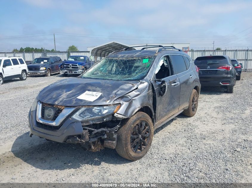 2017 Nissan Rogue Sv VIN: 5N1AT2MT9HC872954 Lot: 40090679