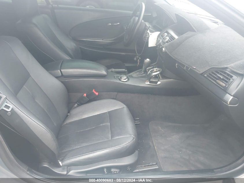 2006 BMW 650I VIN: WBAEK13426CN78898 Lot: 40090683