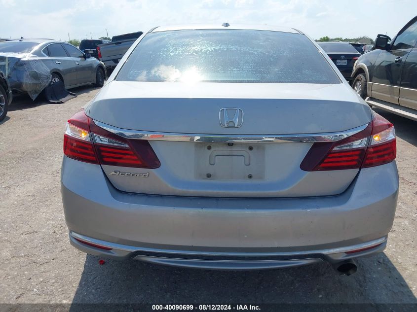 1HGCR2F80GA099744 2016 Honda Accord Ex-L