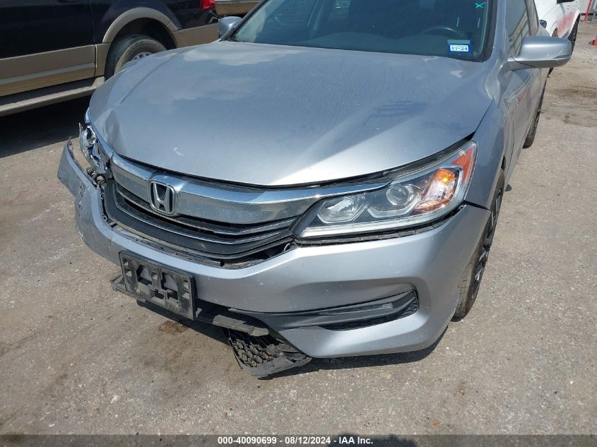 1HGCR2F80GA099744 2016 Honda Accord Ex-L