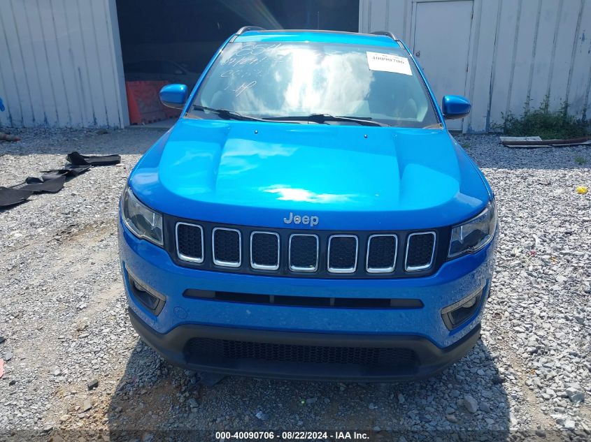 2019 Jeep Compass Sun And Wheel Fwd VIN: 3C4NJCBB3KT668545 Lot: 40090706