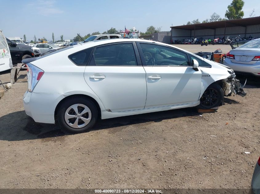 2012 Toyota Prius Three VIN: JTDKN3DU1C1493632 Lot: 40090723