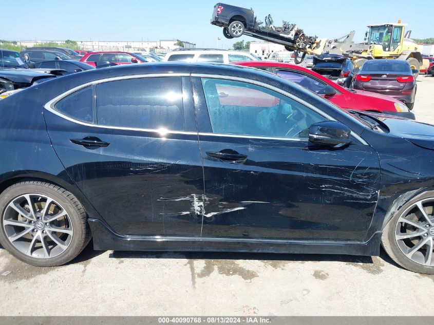 2016 Acura Tlx Advance VIN: 19UUB3F74GA003698 Lot: 40090768