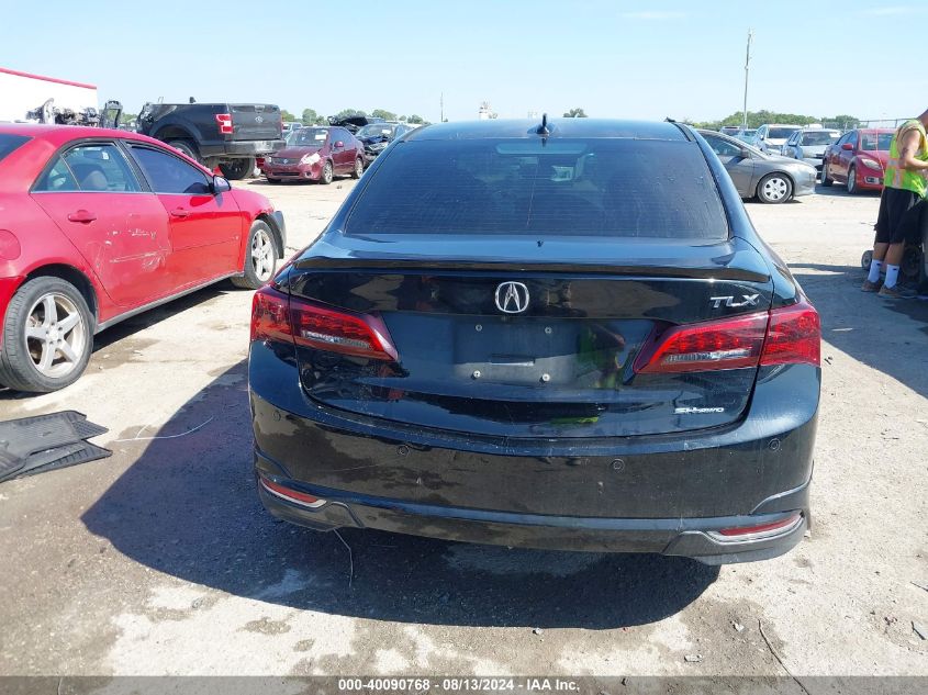 2016 Acura Tlx Advance VIN: 19UUB3F74GA003698 Lot: 40090768