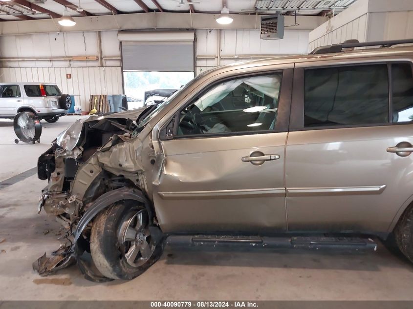 2011 Honda Pilot Exln VIN: 5FNYF4H79BB051494 Lot: 40090779