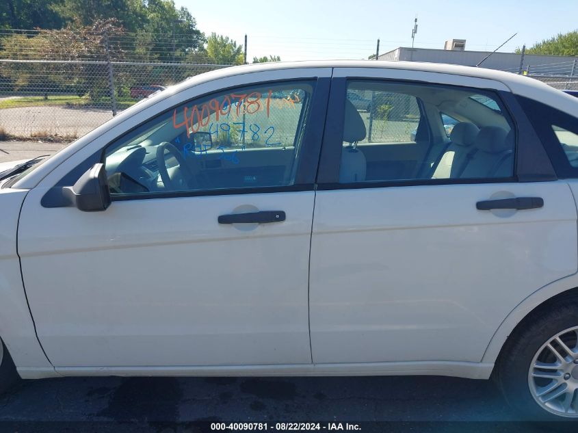 2009 Ford Focus Se VIN: 1FAHP35N59W184887 Lot: 40090781