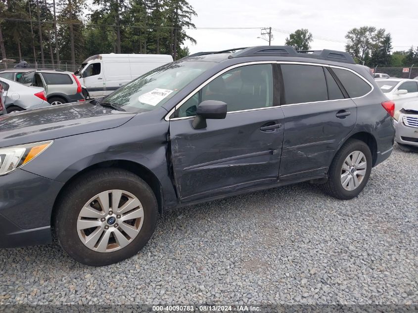 2017 Subaru Outback 2.5I Premium VIN: 4S4BSACC3H3422381 Lot: 40090783