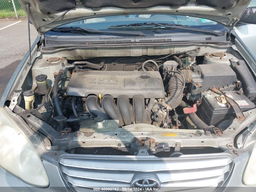 2004 Toyota Corolla Le VIN: 2T1BR32E84C257900 Lot: 40090792