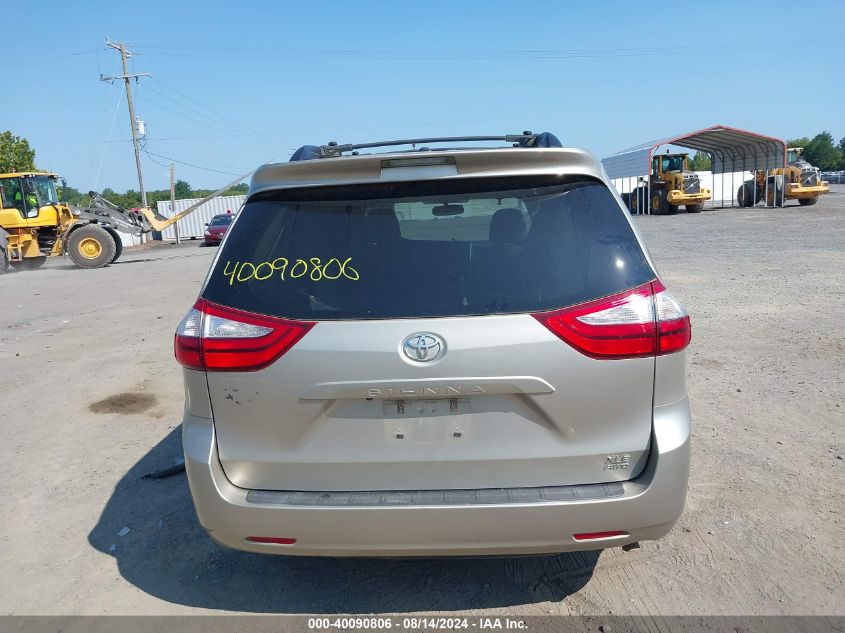 2016 Toyota Sienna Xle 7 Passenger VIN: 5TDDK3DC4GS143560 Lot: 40090806