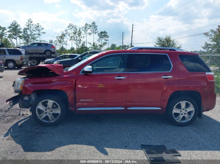 2015 GMC Terrain Denali VIN: 2GKALUEK9F6136516 Lot: 40090810