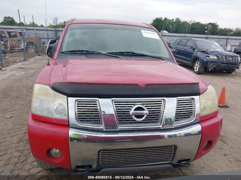 2005 Nissan Titan Se VIN: 1N6AA07B45N508794 Lot: 40090815