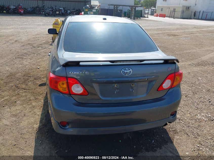 2010 Toyota Corolla S VIN: 2T1BU4EE6AC408633 Lot: 40090823