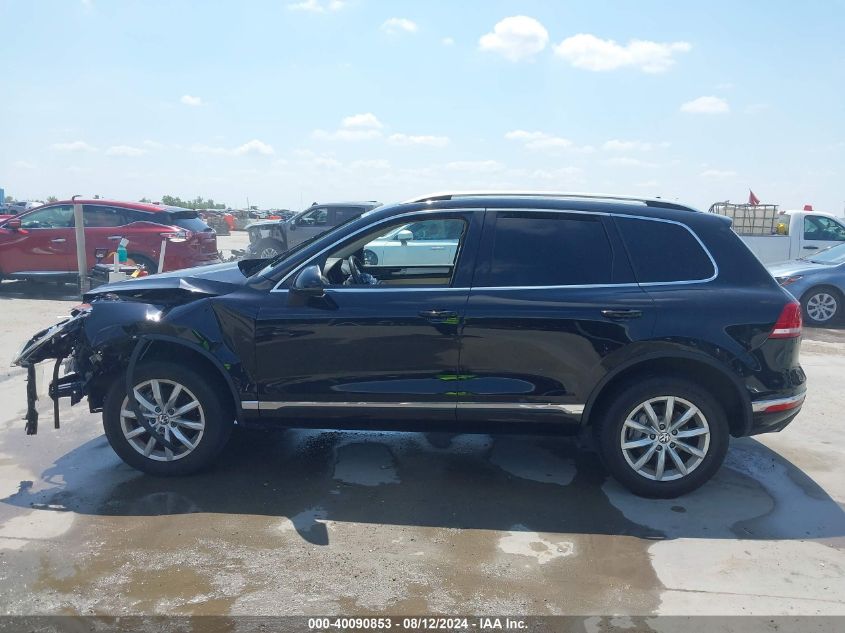 2015 Volkswagen Touareg V6 Sport VIN: WVGEF9BP1FD002260 Lot: 40090853