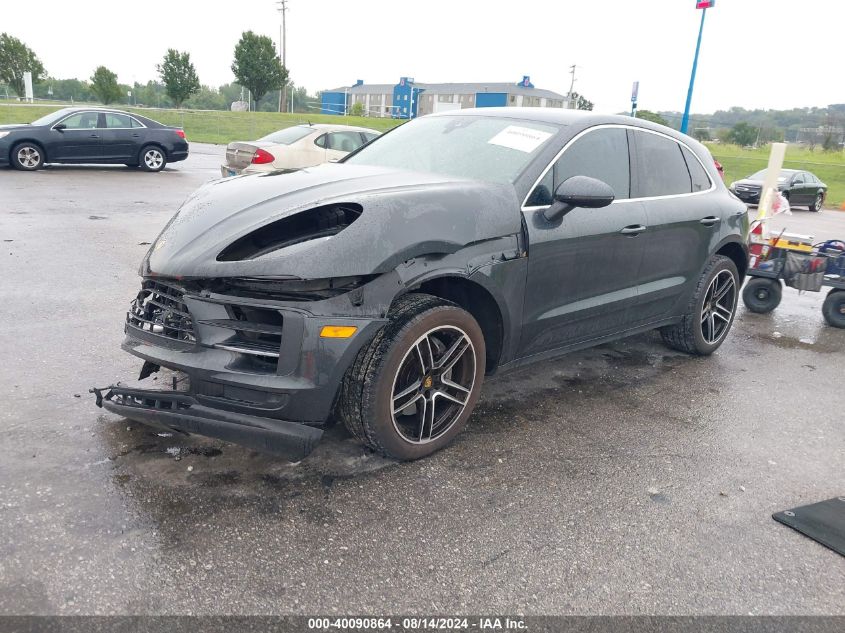 VIN WP1AB2A51KLB32348 2019 Porsche Macan, S no.2